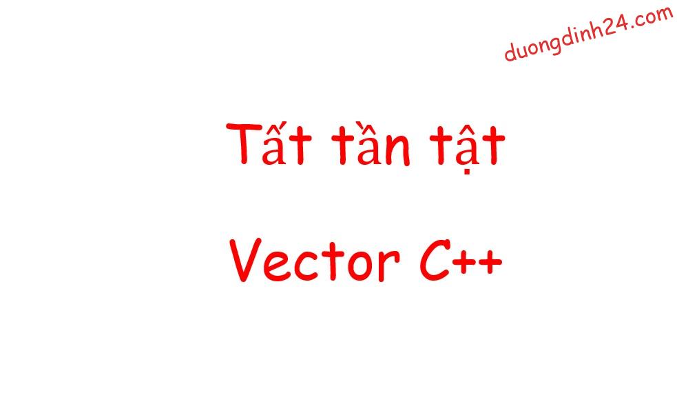 cach dung vector trong c