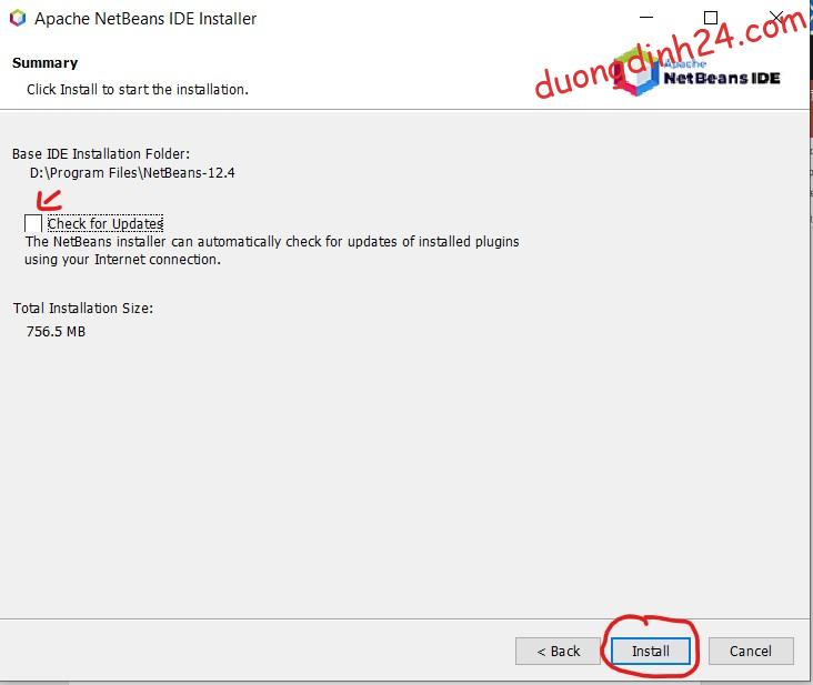 Tải Java JDK và NetBean IDE - Hướng dẫn cài đặt - duongdinh24.com